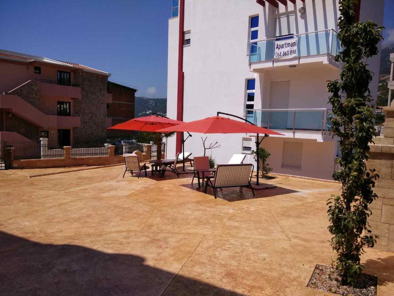 Apartments Vila A1 Dobra Voda Exterior foto